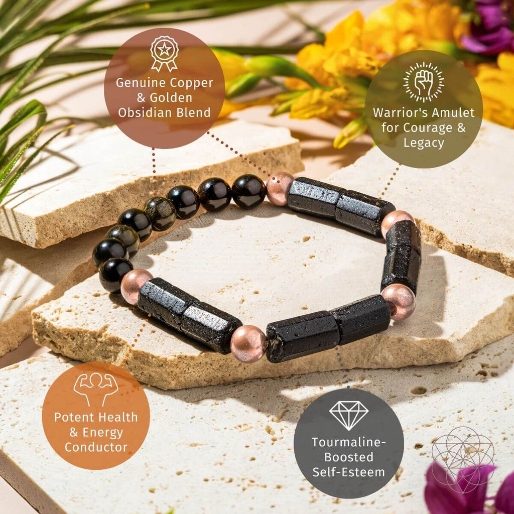 Born to Thrive - Copper Bracelet of Power by Conscious Items