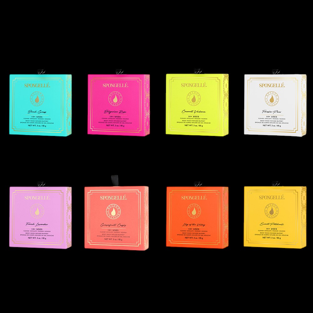 Boxed Flower Assorted Pack by Spongellé