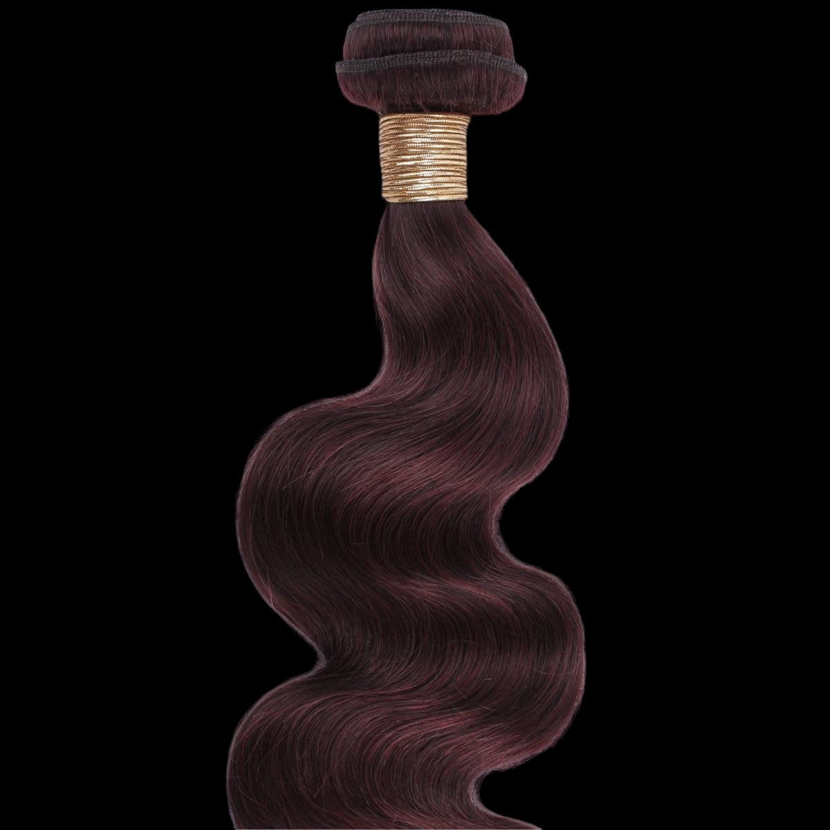 Burgundy Body Wave 100% Human Hair Bundles by Private Label