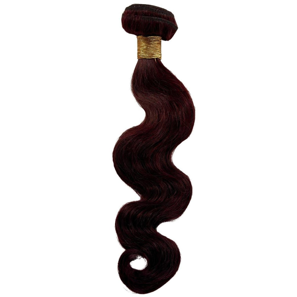 Burgundy Body Wave 100% Human Hair Bundles by Private Label
