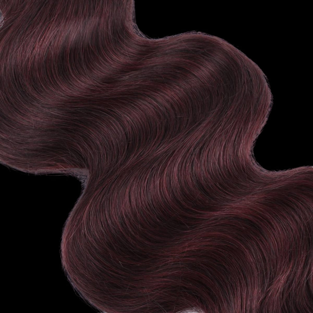 Burgundy Body Wave 100% Human Hair Bundles by Private Label