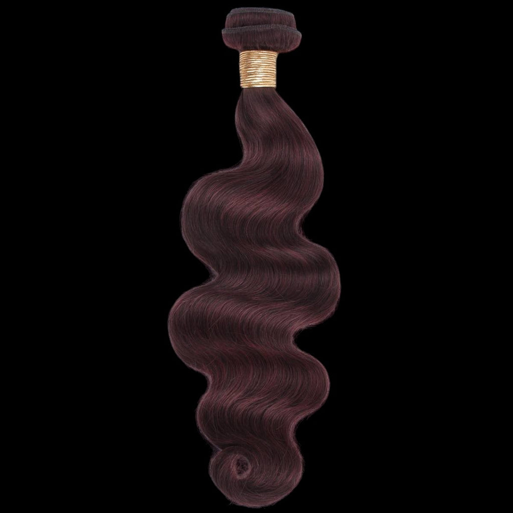 Burgundy Body Wave 100% Human Hair Bundles by Private Label