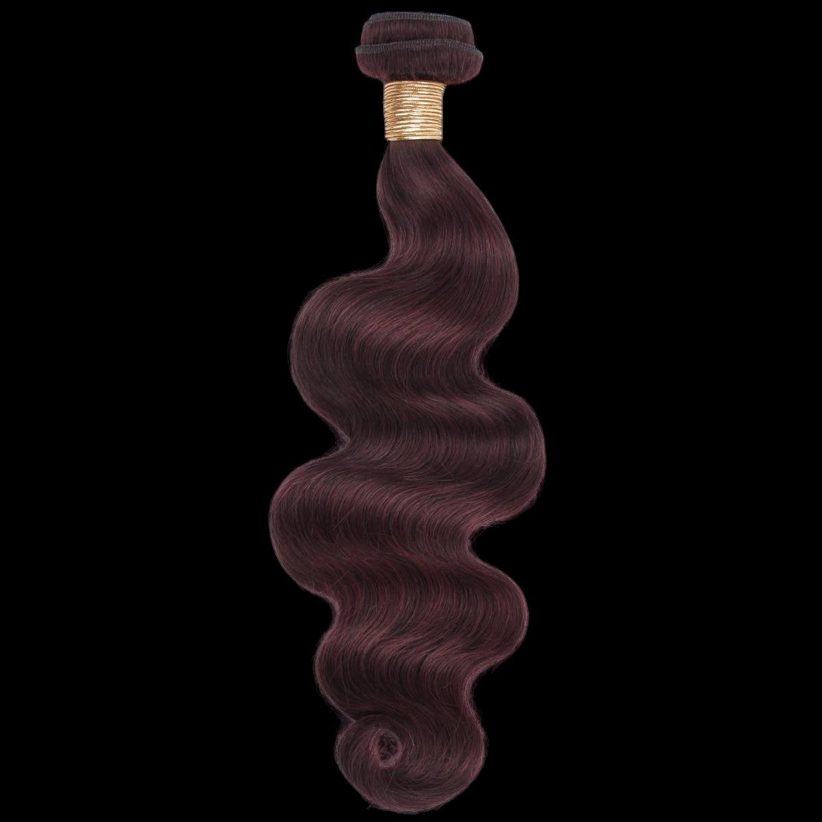 Burgundy Body Wave 100% Human Hair Bundles by Private Label
