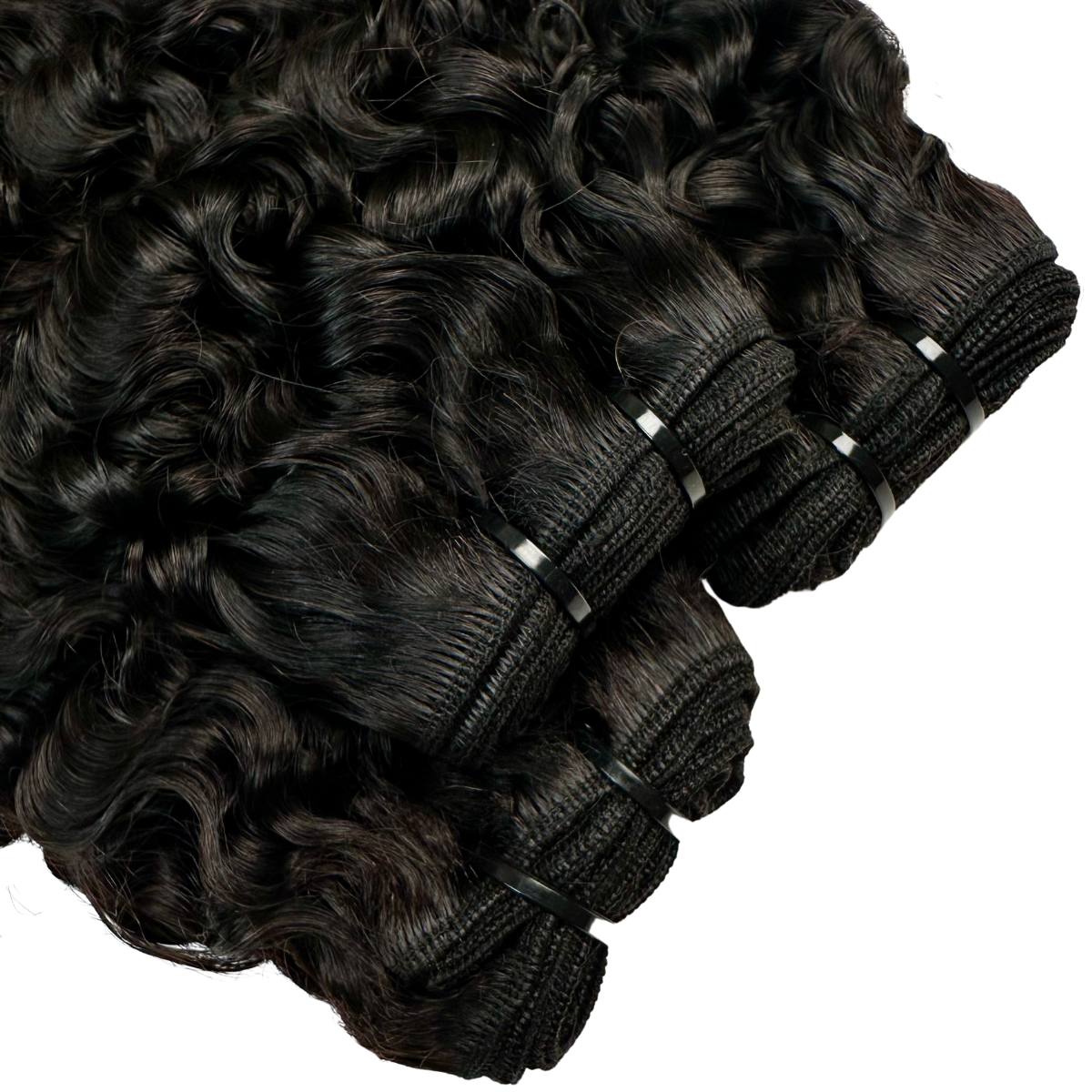 Burmese Curly 100% Human Hair Bundles by Private Label