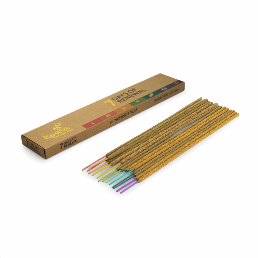 Ispalla 7 Day Renewal Incense by Motha Earth Health and Beauty Supply
