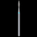 DIAMOND NAIL DRILL BIT, "FLAME", BLUE, HEAD DIAMETER 2.1/8MM (FA10B021/8) - STALEKS™ by kvadrat store