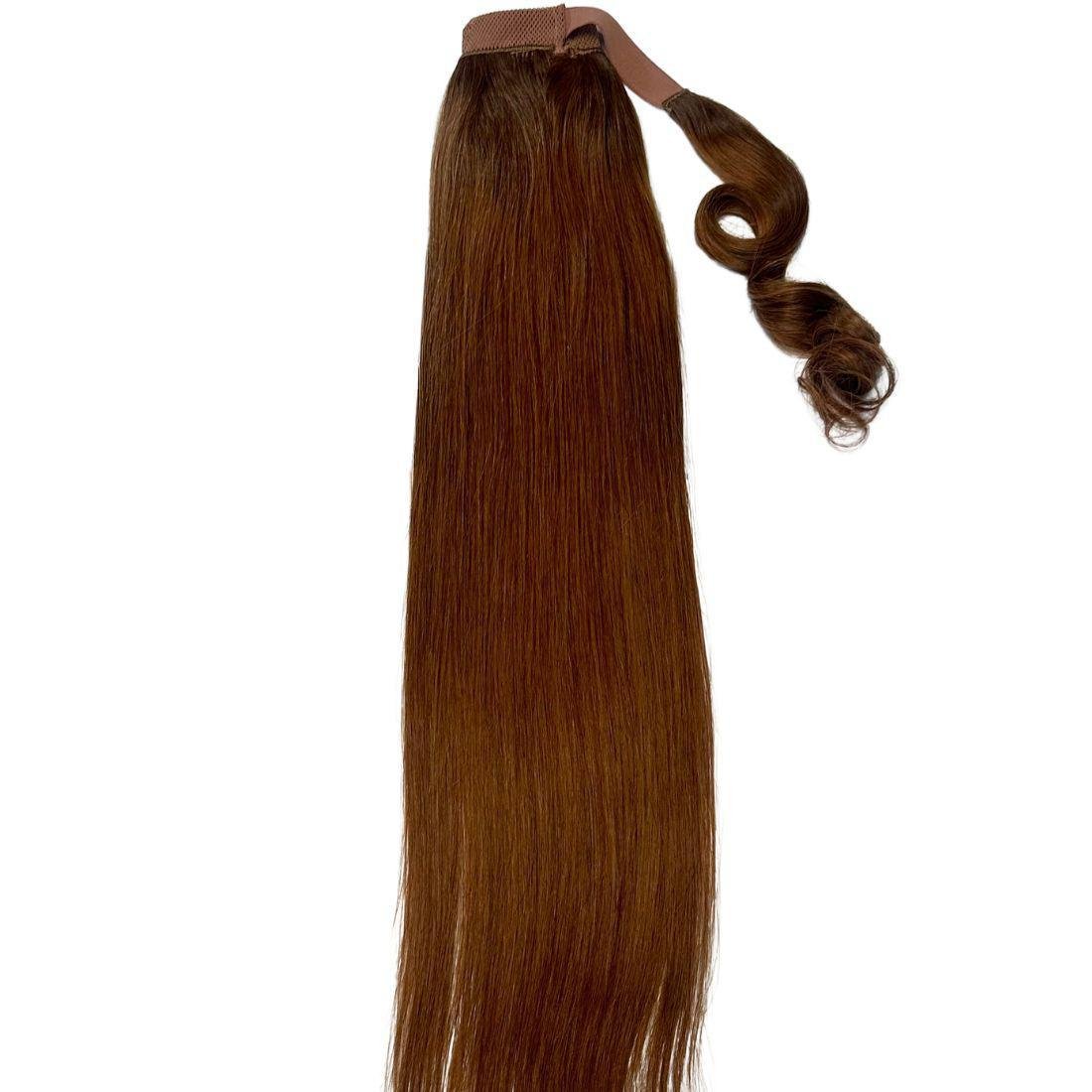 Auburn 100% Human Hair Ponytail Extension by Private Label