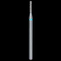DIAMOND NAIL DRILL BIT, ROUNDED "CYLINDER", BLUE, HEAD DIAMETER 1.4/8MM (FA30B014/8) - STALEKS™ by kvadrat store