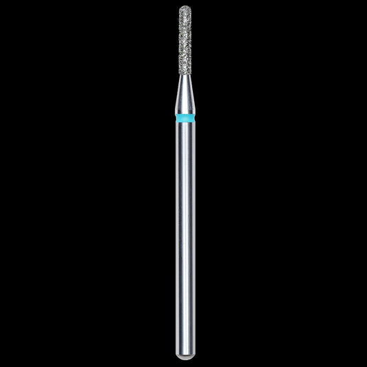 DIAMOND NAIL DRILL BIT, ROUNDED "CYLINDER", BLUE, HEAD DIAMETER 1.4/8MM (FA30B014/8) - STALEKS™ by kvadrat store