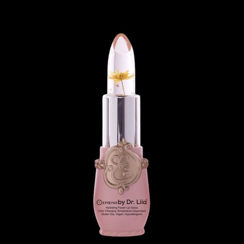 Color-Changing Flower Lip Gloss – Vegan, Gluten-Free, Hydrating Lip Balm by EpiLynx