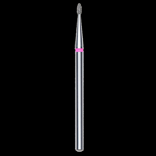 DIAMOND NAIL DRILL BIT, "BUD", RED, HEAD DIAMETER 1.2/3MM (FA50R012/3) - STALEKS™ by kvadrat store