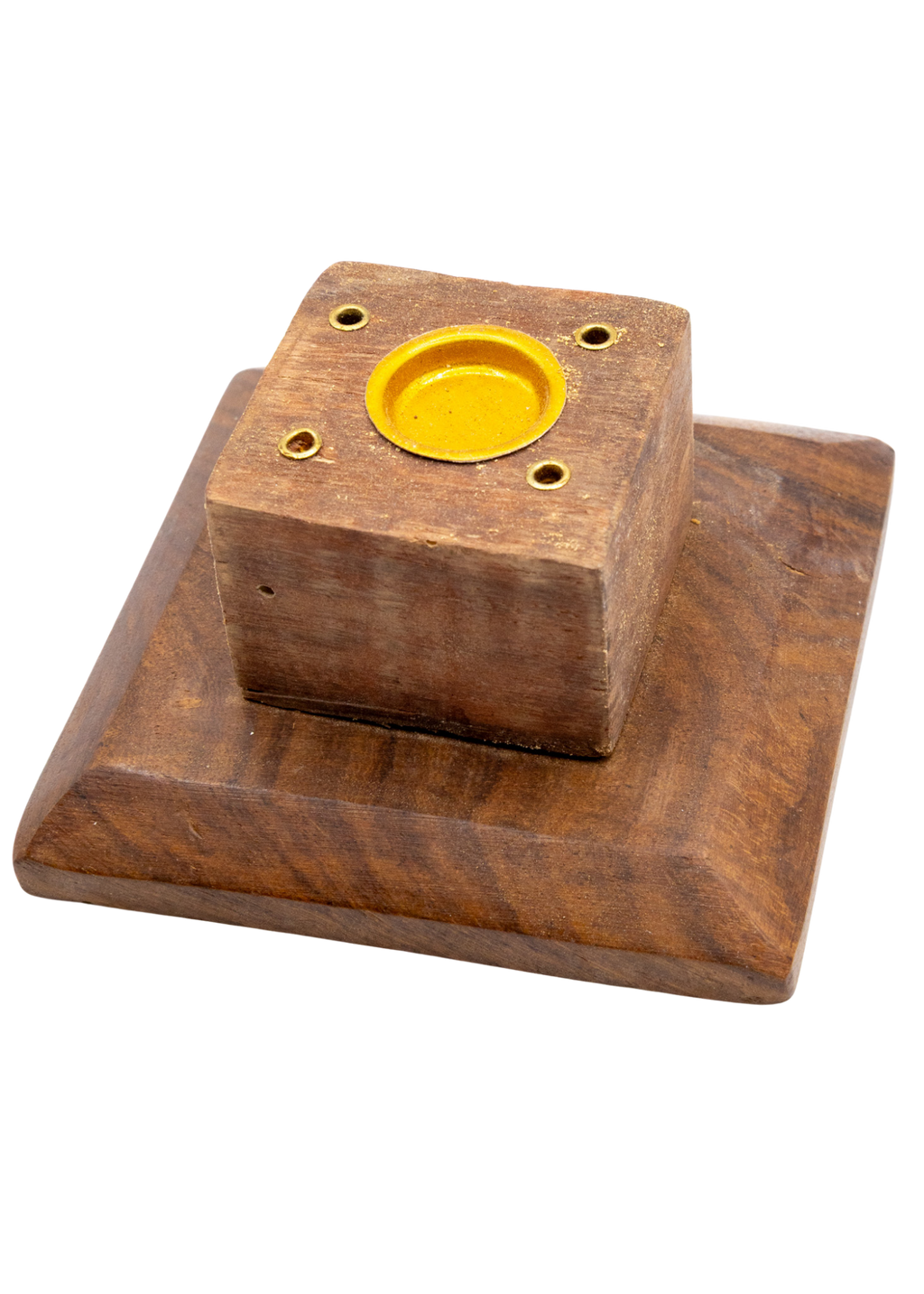 Brass Inlay Tree of Life Vertical Incesne Burner