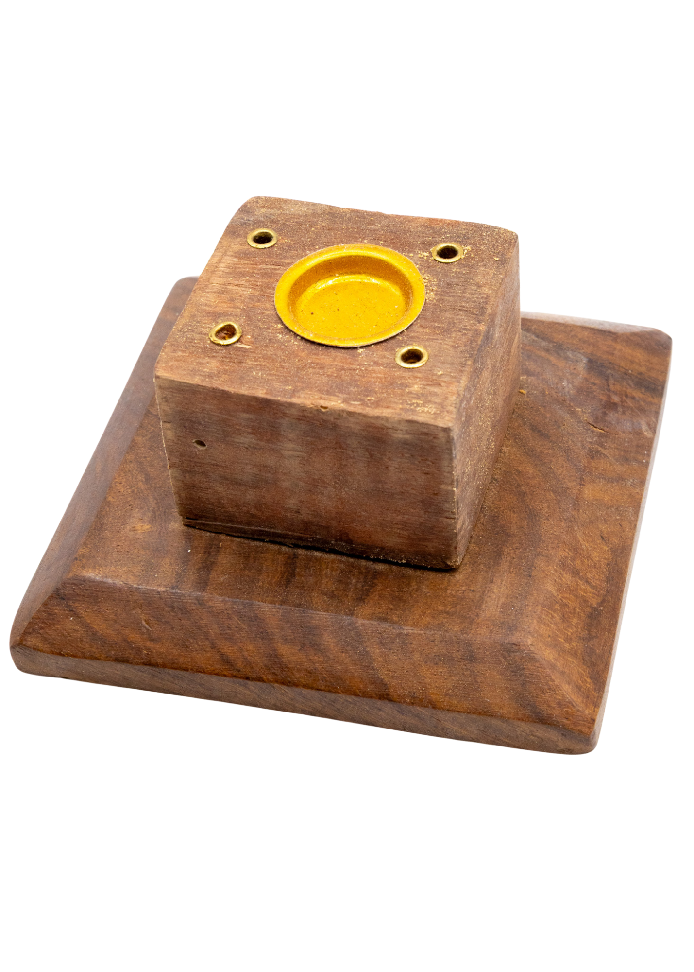 Brass Inlay Tree of Life Vertical Incesne Burner