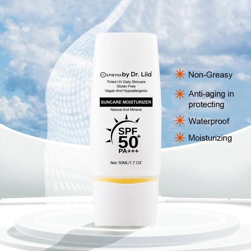 SPF 50 Mineral Moisturizer – Hydrating, Vegan & Sensitive-Skin Friendly by EpiLynx