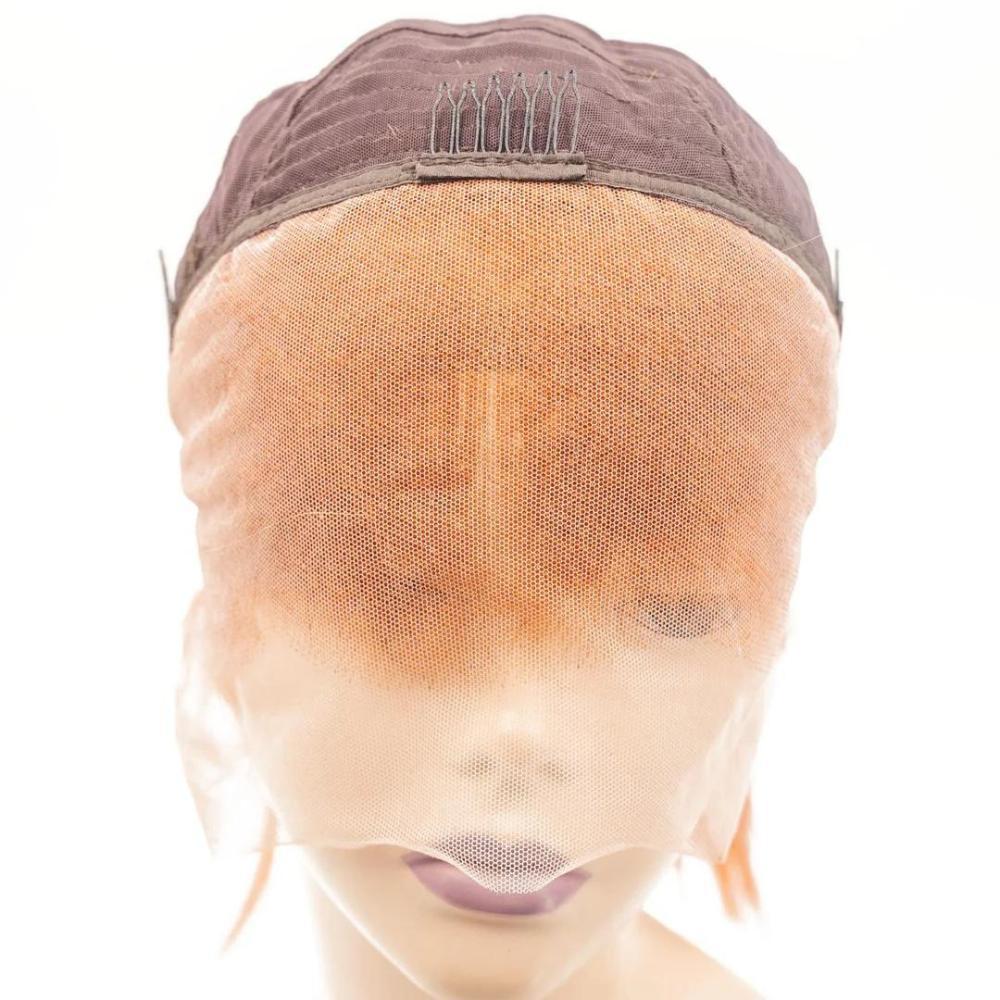 Cinnamon 13x4 Transparent Lace Front 100% Human Hair Bob Wig by Private Label