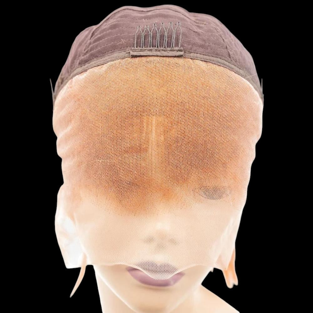 Cinnamon 13x4 Transparent Lace Front 100% Human Hair Bob Wig by Private Label