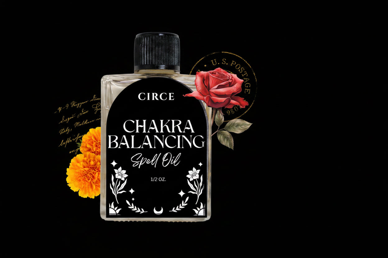 Chakra Balancing Oil — Energy Alignment Ritual by Circe Boutique