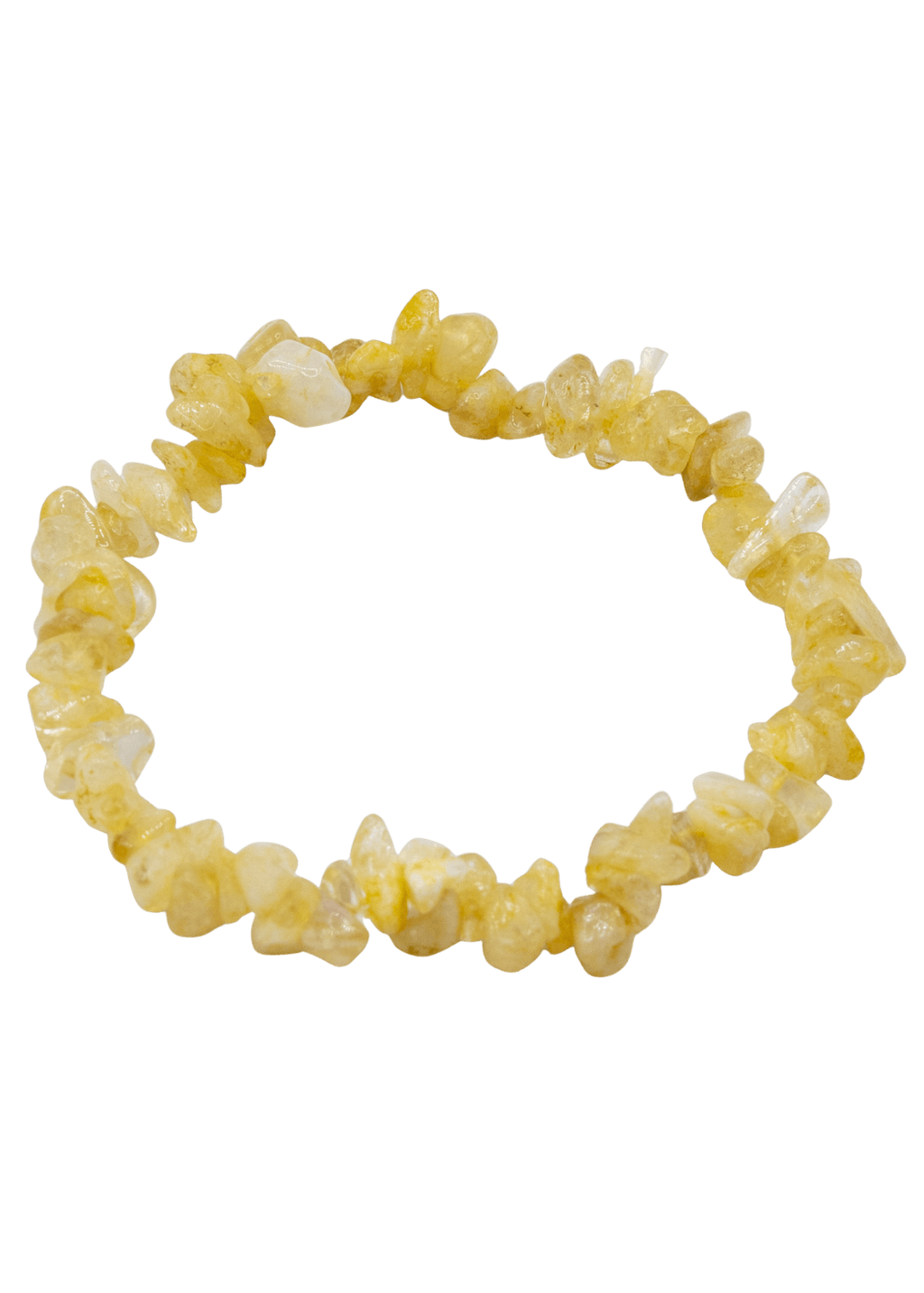 Citrine Chip Stretch Bracelet