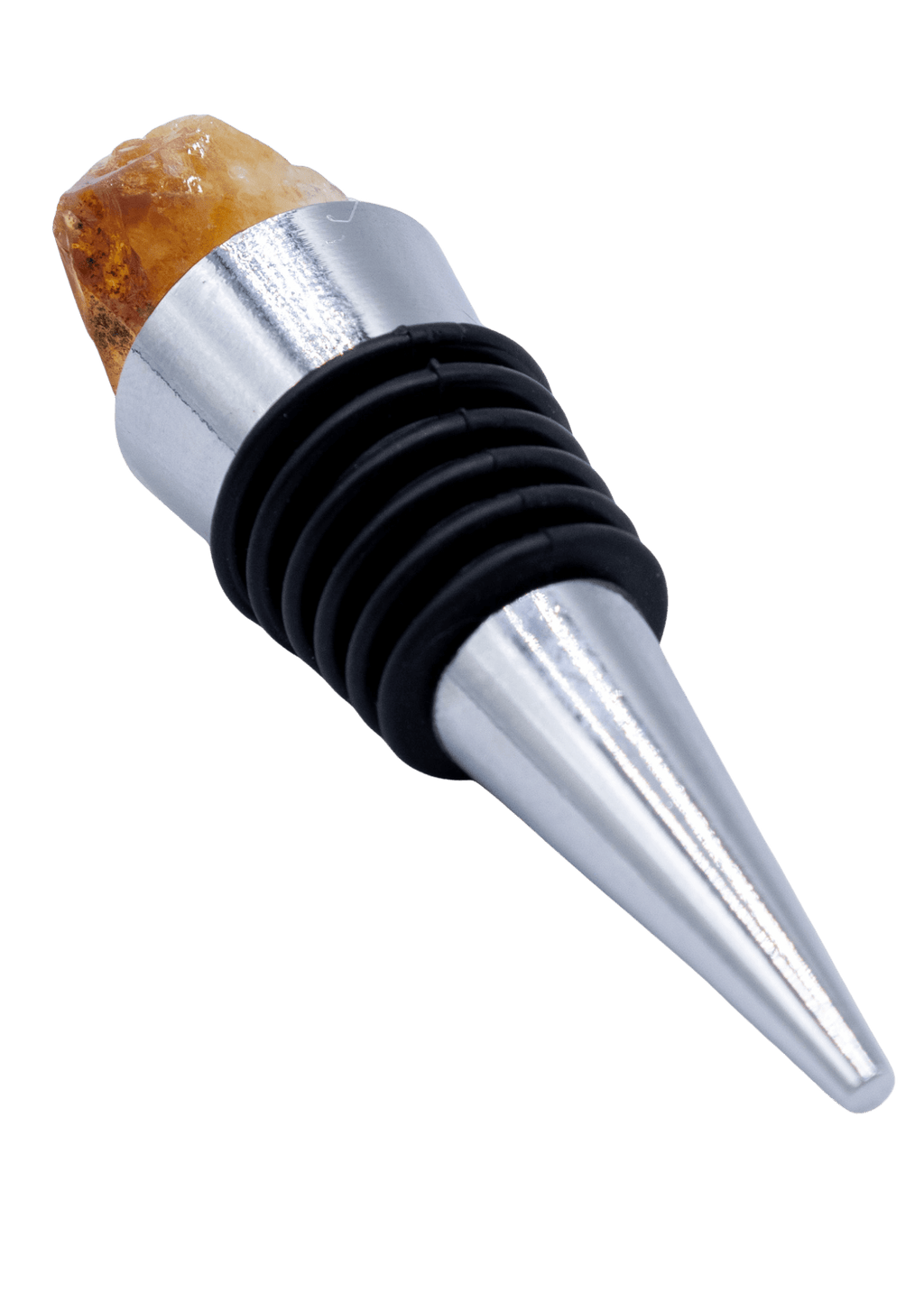 Citrine Crystal Wine Stopper