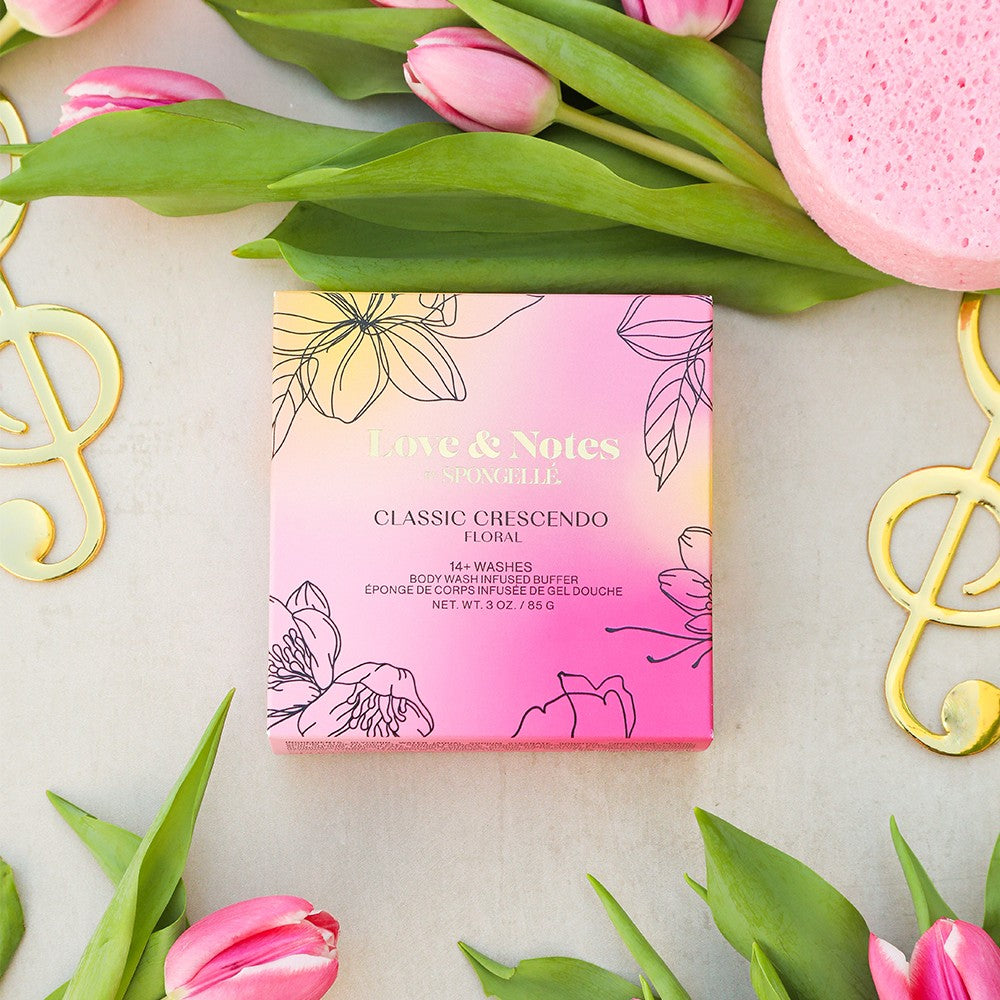 Classic Crescendo | Love & Notes Body Buffer by Spongellé