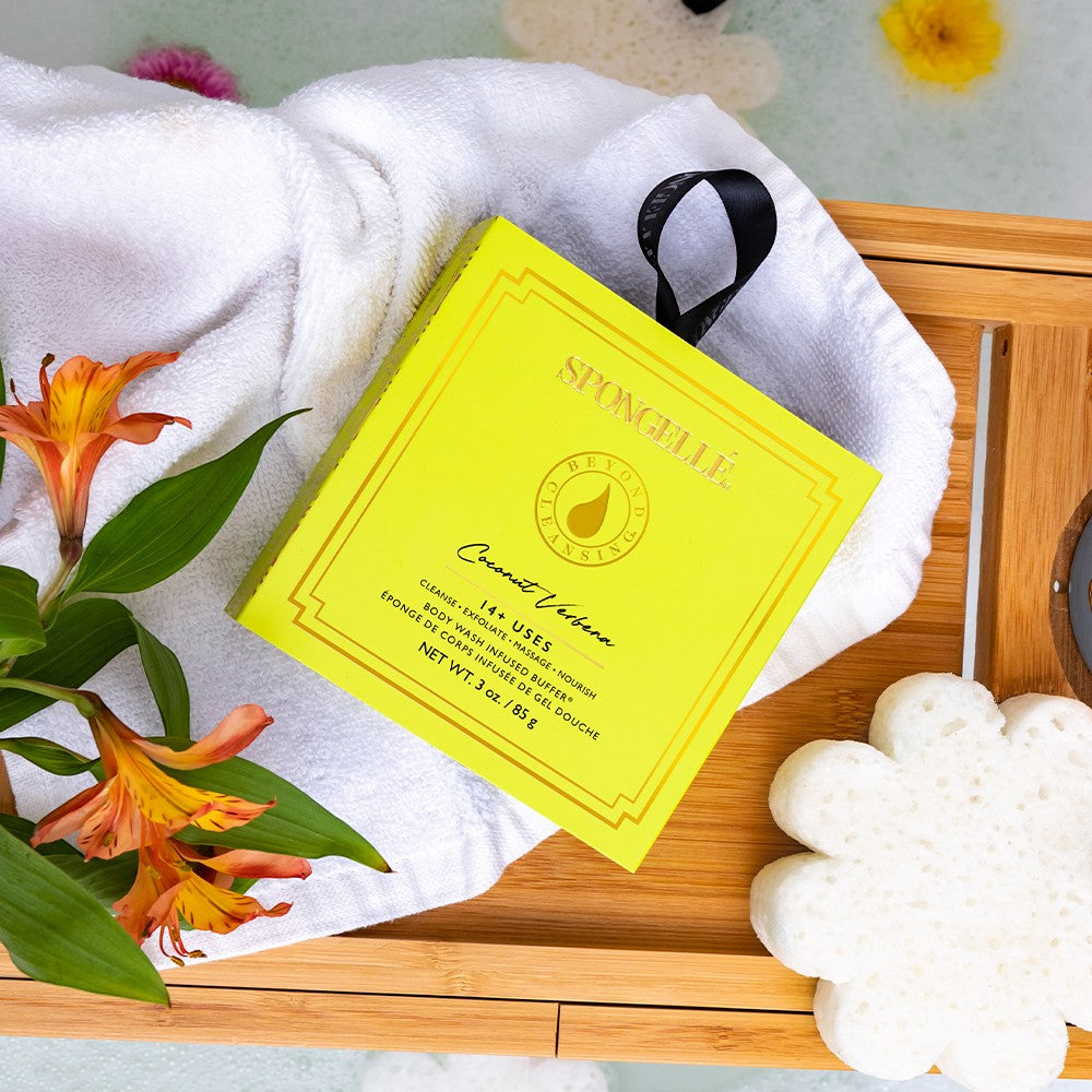 Coconut Verbena | Boxed Flower by Spongellé