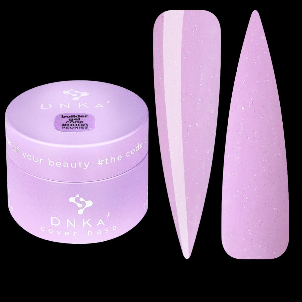 DNKa - BUILDER GEL #0008 PEONIES 30ml by kvadrat store