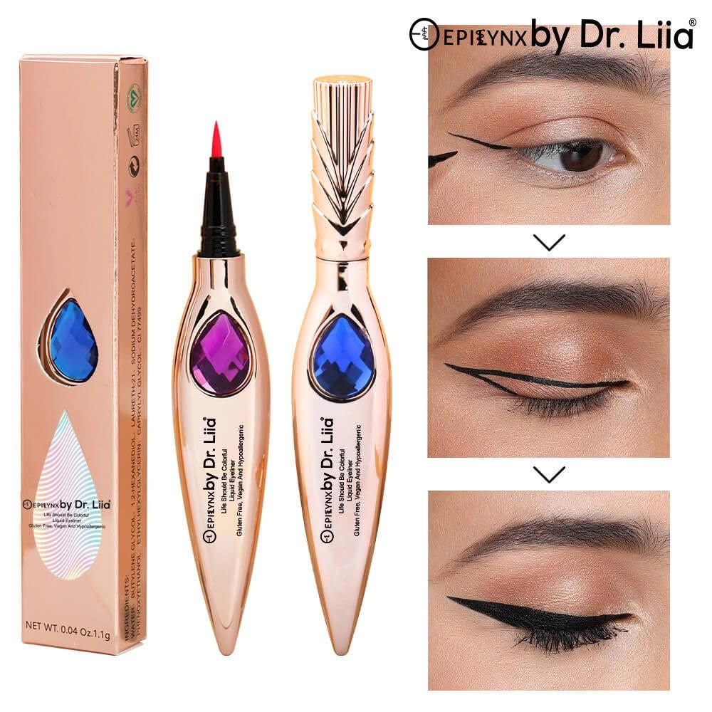 Limited Spring Edition Liquid Eyeliner - Waterproof & Smudge-Proof by EpiLynx