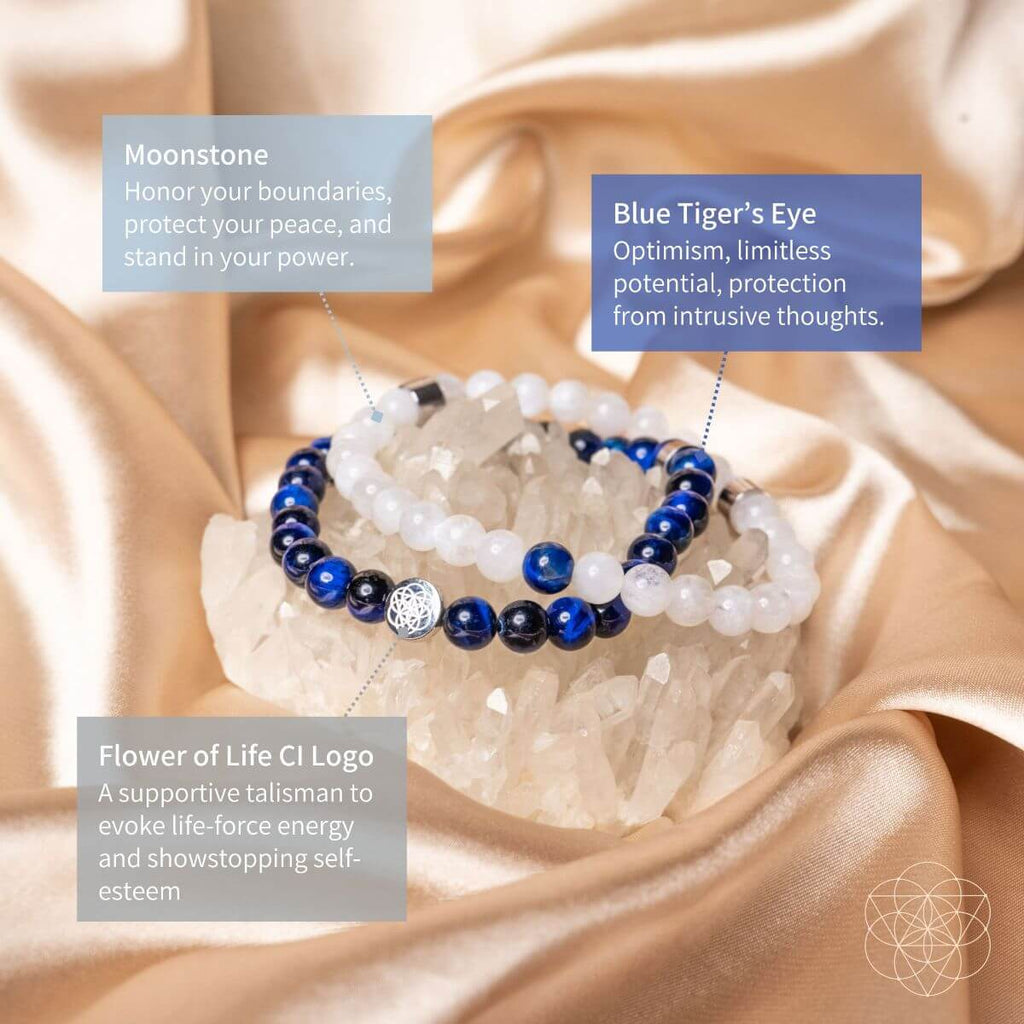 Confidence & Courage Bracelet Set by Conscious Items