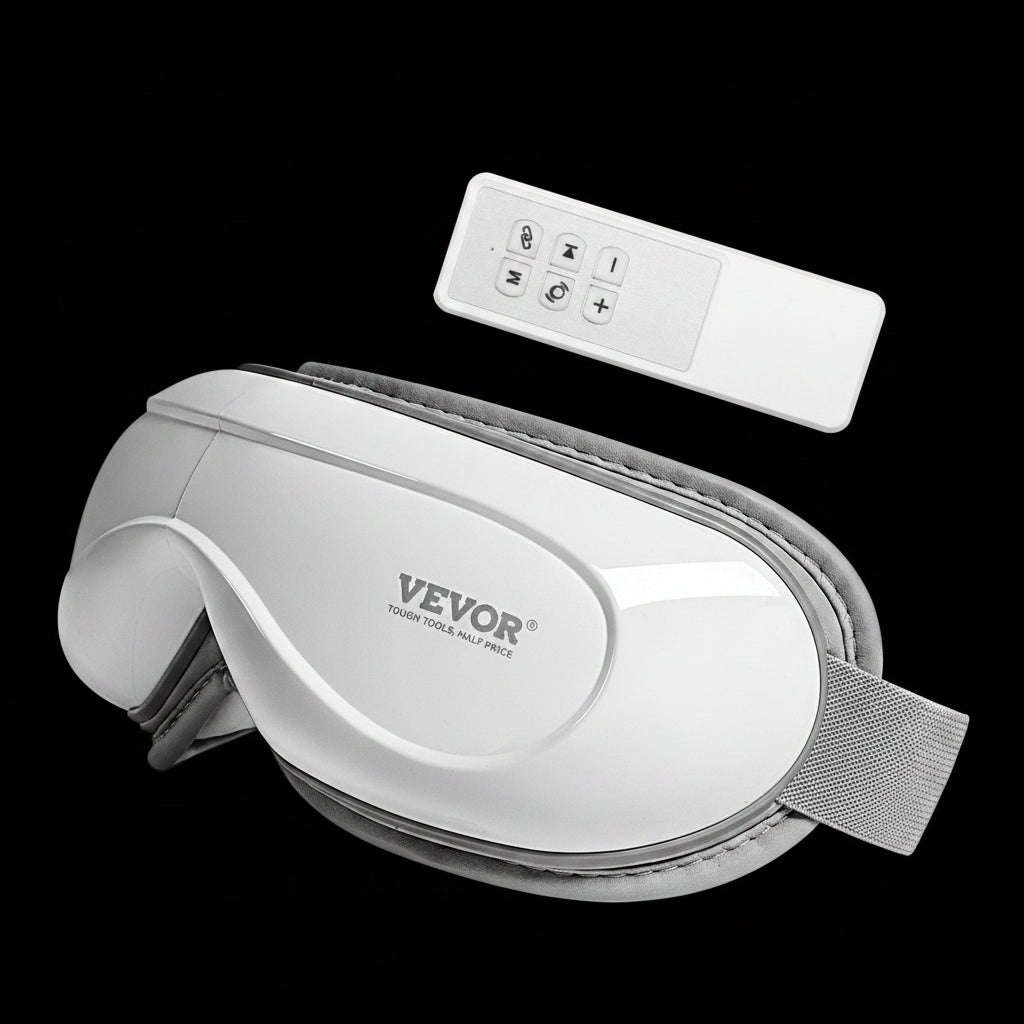 Eye Massager with Heat & Remote Eye Care Device 5 Modes Bluetooth Music by VYSN
