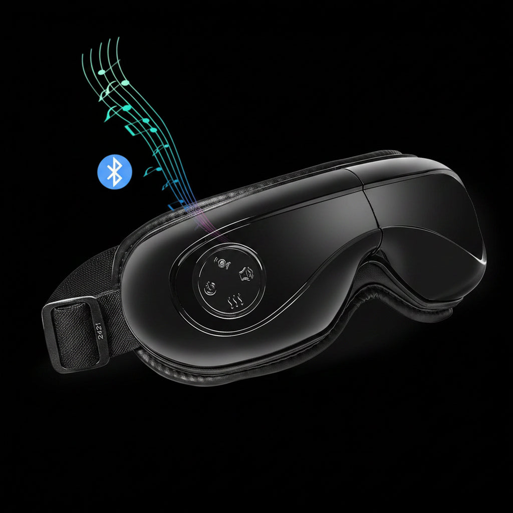 Heated Eye Massager Eye Care Device 5 Modes Bluetooth Music 180° Foldable by VYSN