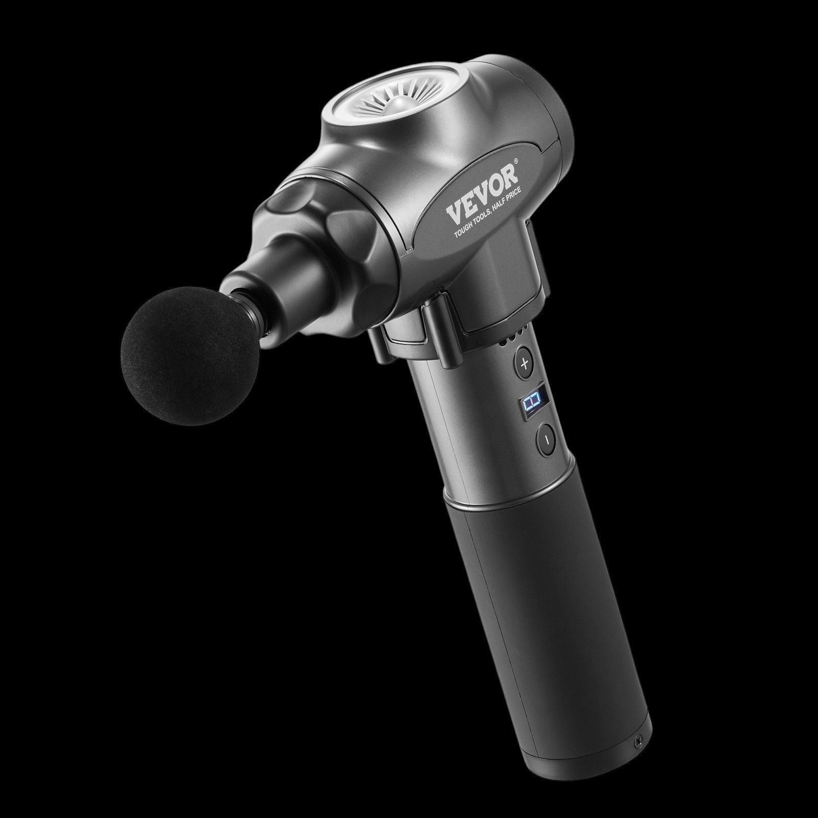 Massage Gun Deep Tissue with 9 Speed Levels & 6 Massage Heads, 24V 2500mAh Batteries, Percussion Muscle Massager for Athletes, Handheld Electric Massage Gun for Pain Relief, Muscle Relaxation by VYSN