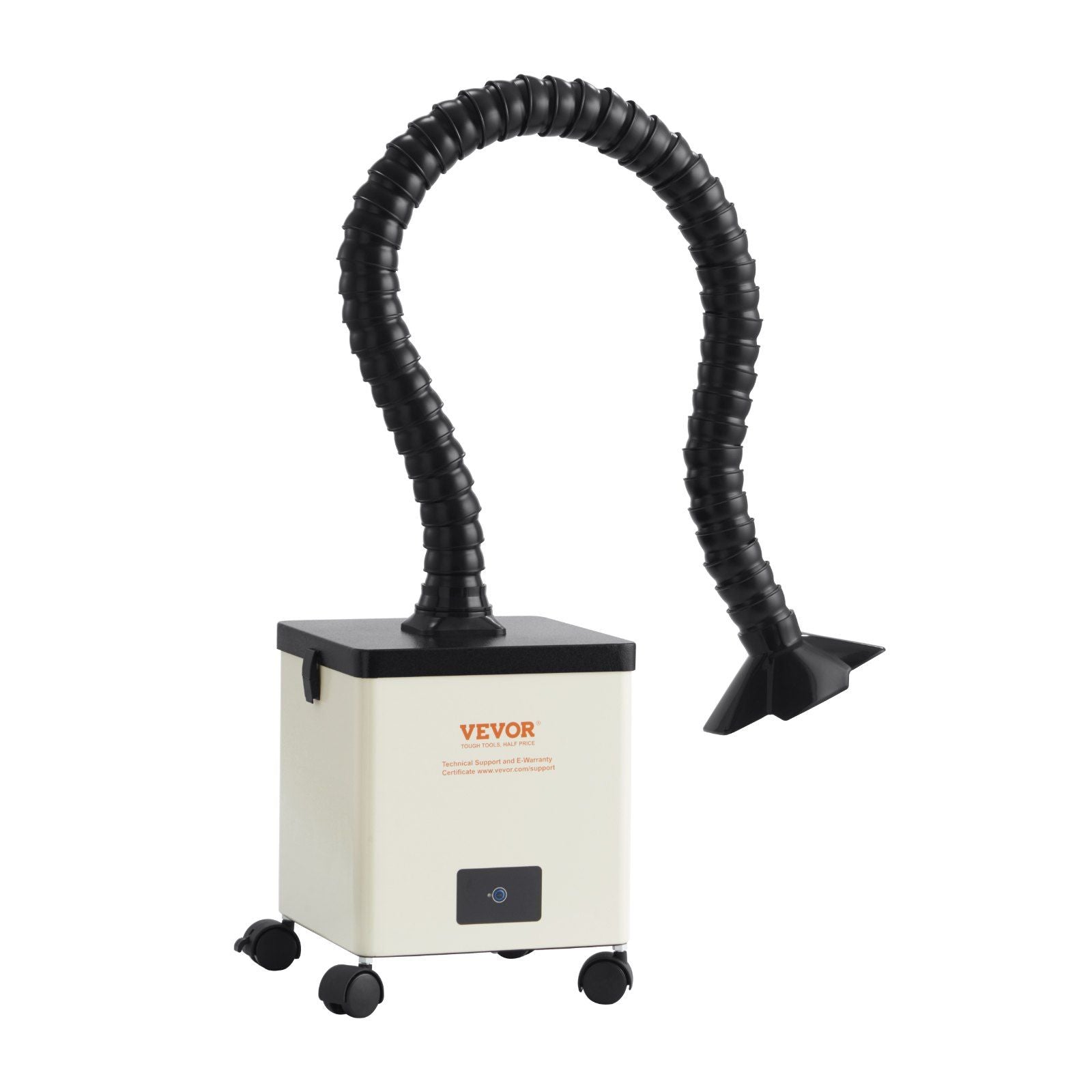 Solder Fume Extractor, 100W Soldering Smoke Extractor with 3-Stage Filters, 240 m³/h Strong Suction Smoke Absorber and Purifier for Soldering, Engraving, DIY Welding, Salon