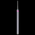 DIAMOND NAIL DRILL BIT, "NEEDLE", RED, HEAD DIAMETER 1/10MM (FA80R010/10) - STALEKS™ by kvadrat store