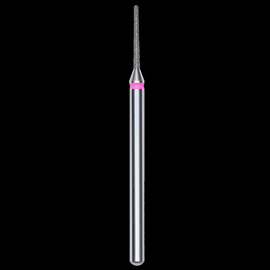 DIAMOND NAIL DRILL BIT, "NEEDLE", RED, HEAD DIAMETER 1/10MM (FA80R010/10) - STALEKS™ by kvadrat store