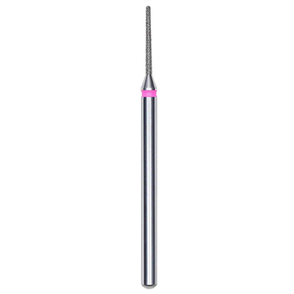 DIAMOND NAIL DRILL BIT, "NEEDLE", RED, HEAD DIAMETER 1/10MM (FA80R010/10) - STALEKS™