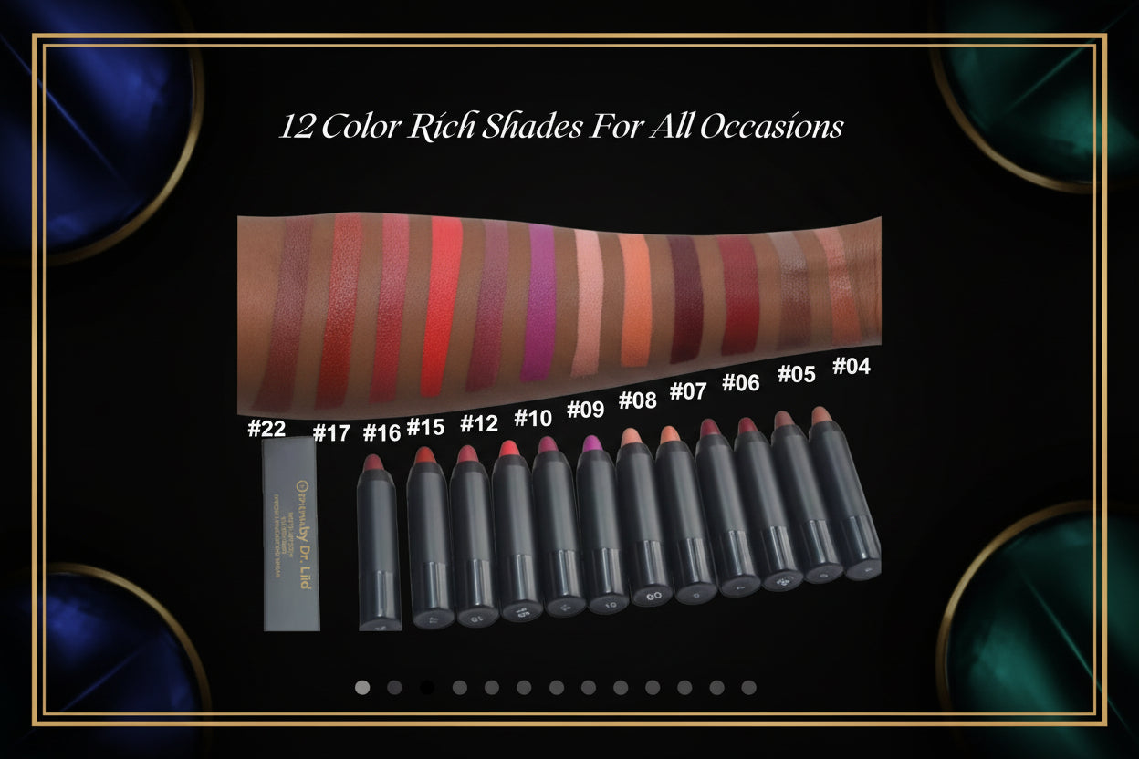 Perfect Lip Crayon – Hydrating, Buildable, Vegan & Gluten-Free Lipstick Balm Pencil by EpiLynx