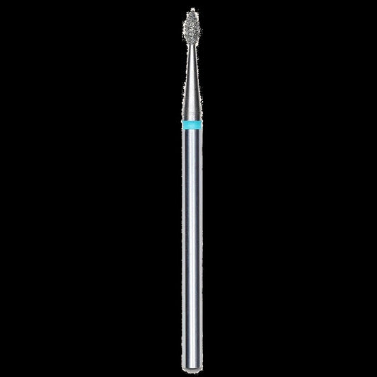 DIAMOND NAIL DRILL BIT, "DROP", BLUE, HEAD DIAMETER 1.6/4MM (FA40B016/4) - STALEKS™ by kvadrat store