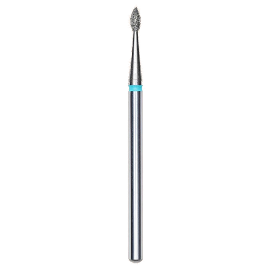 DIAMOND NAIL DRILL BIT, "DROP", BLUE, HEAD DIAMETER 1.6/4MM (FA40B016/4) - STALEKS™