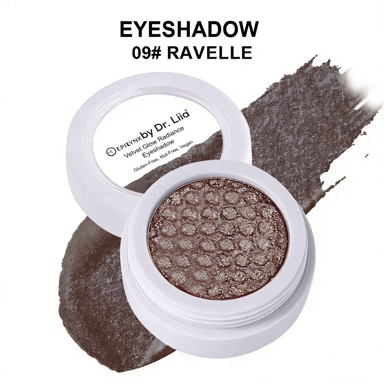 Velvet Glow Radiance Eyeshadow - Vegan, Gluten-Free, Nut-Free, Egg-Free by EpiLynx