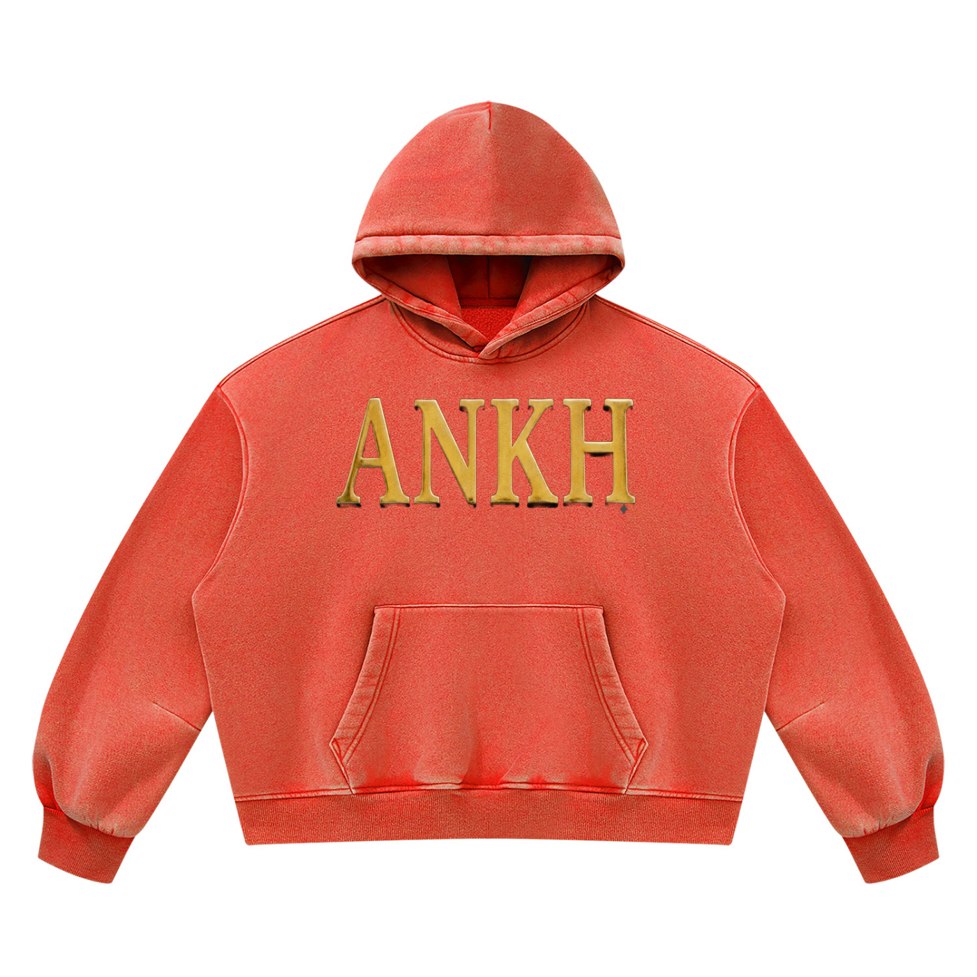Unisex Vintage Wash Boxy Fleece Hoodie