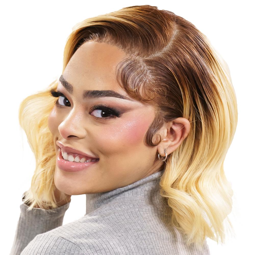 Shortbread 13x4 Transparent Lace Front 100% Human Hair Bob Wig by Private Label