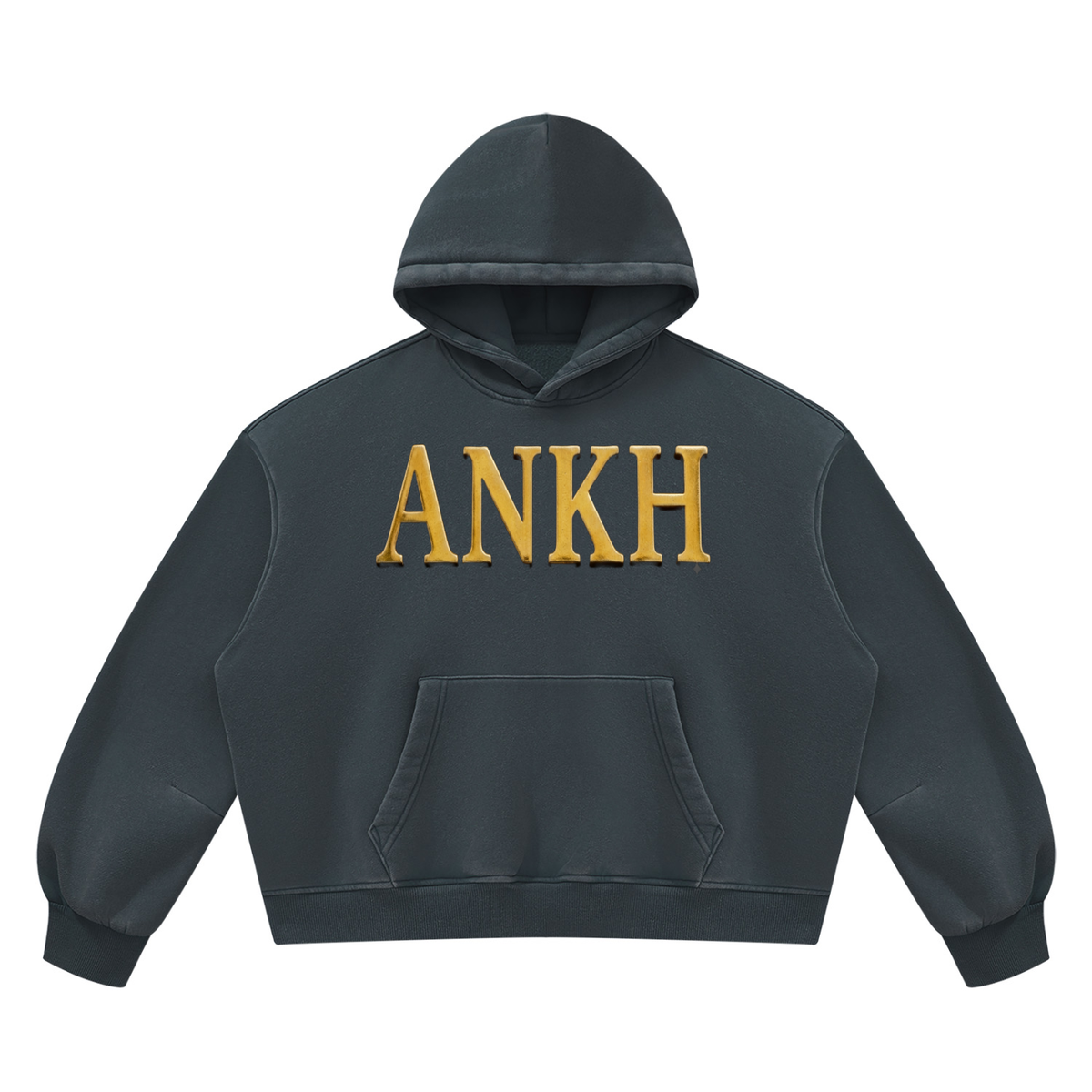 Unisex Vintage Wash Boxy Fleece Hoodie