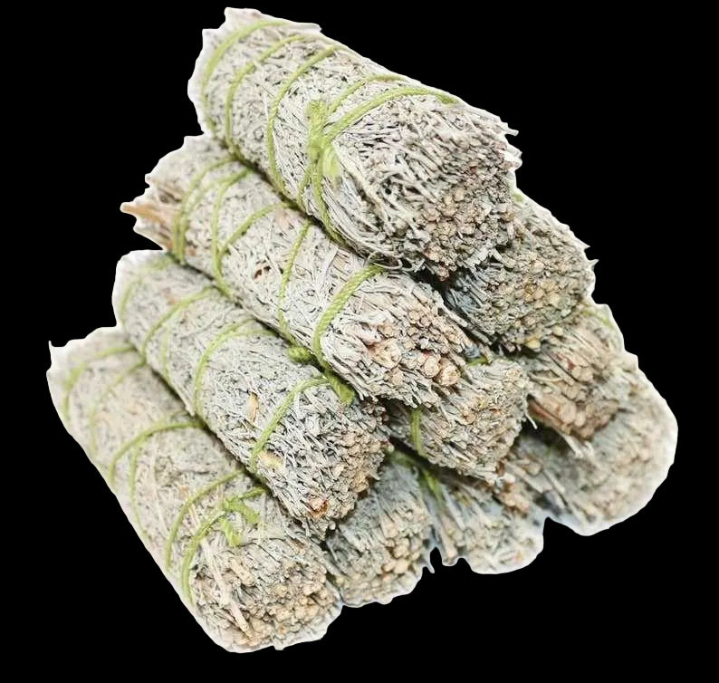 Blue Sage Smudge Stick (4 in.) by Sacred Crystals