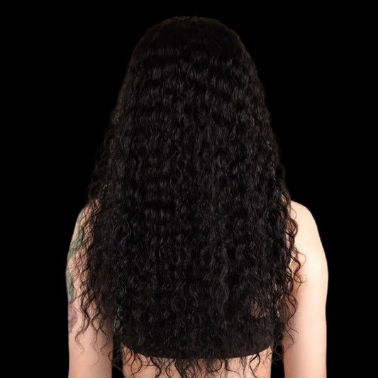Deep Wave 13x4 HD Lace Front Human Hair Wig by Private Label