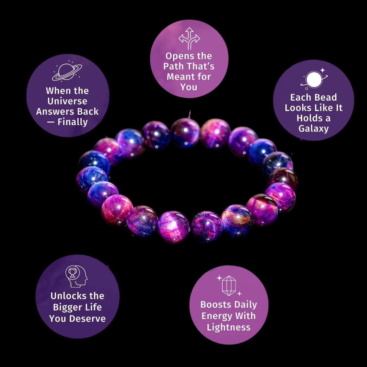 Destiny Activator - All-Galaxy Tiger’s Eye Bracelet by Conscious Items