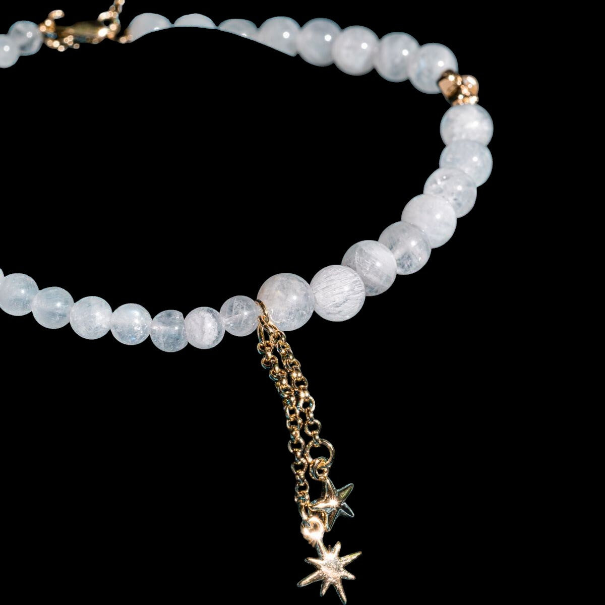 Divine Intuition - Moonstone Anklet and Earrings Set by Conscious Items