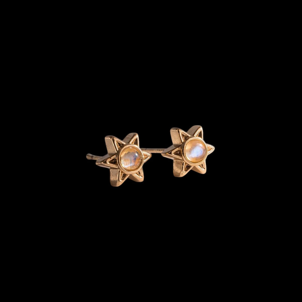 Divine Intuition - Moonstone Anklet and Earrings Set by Conscious Items