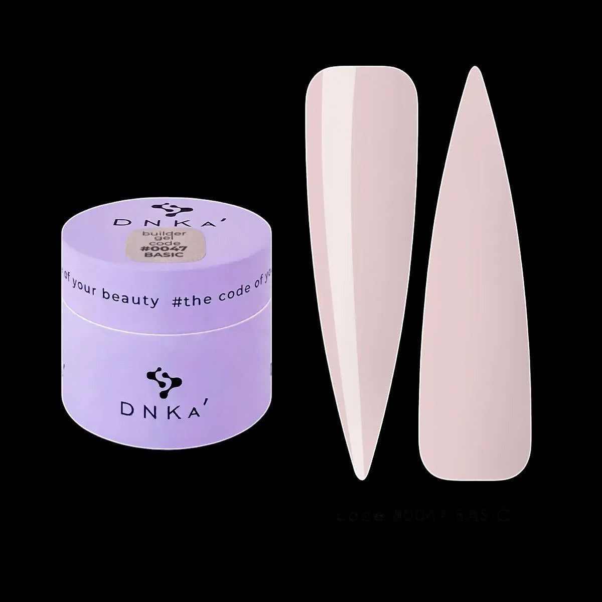 DNKa - Builder Gel #0047 Basic, 15ml,30ml by kvadrat store
