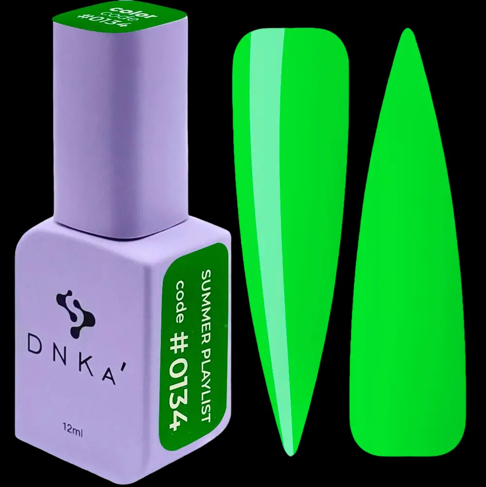 GEL POLISH COLOR #0134 SUMMER PLAYLIST 12ml - DNKa™ by kvadrat store