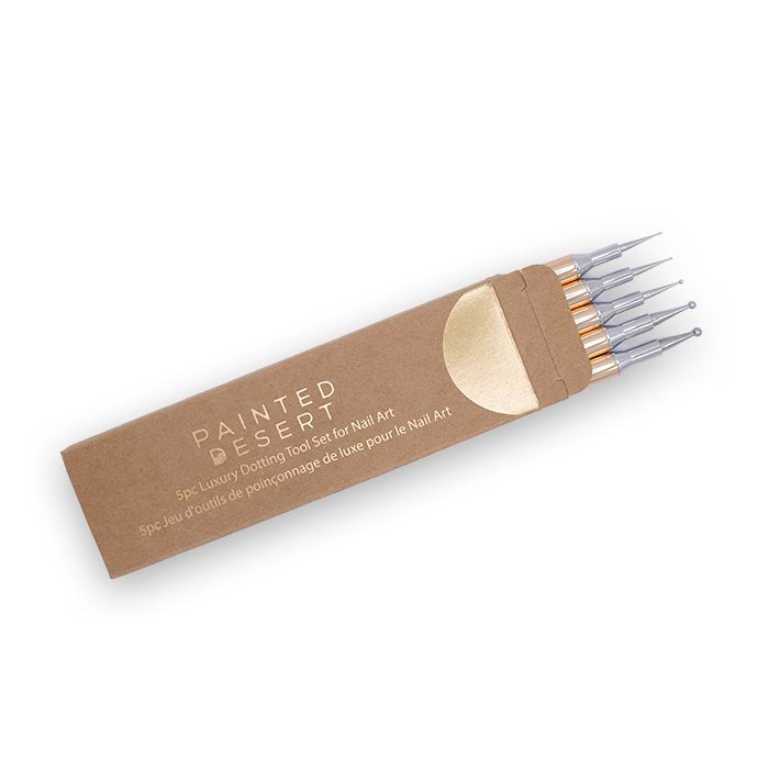 5 pc Luxury Nail Dotting Tool Set by Painted Desert